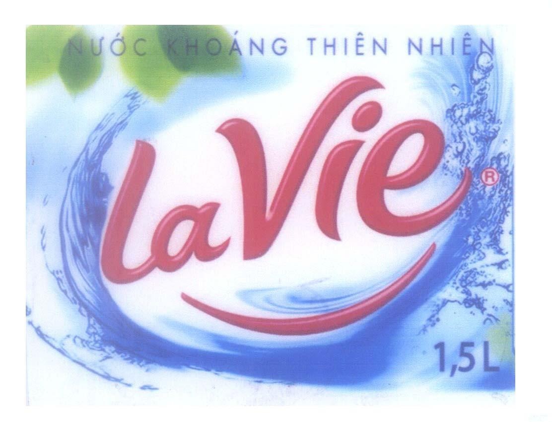 Mẫu nhãn hiệu Nước Khoáng Thiên Nhiên LaVie