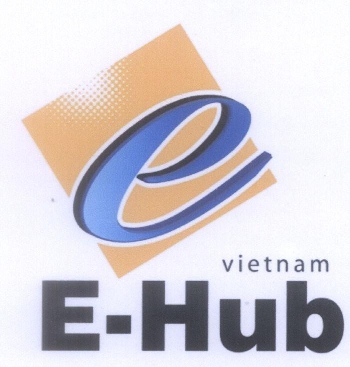 Mẫu nhãn hiệu e E-Hub vietnam