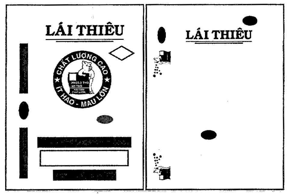 Mẫu nhãn hiệu Lái Thiêu Chất Lượng Cao ít Hao - Mau lớn