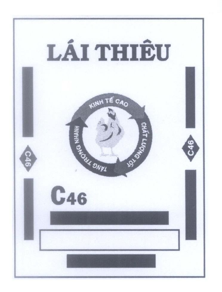 Mẫu nhãn hiệu Lái Thiêu C46 Kinh Tế Cao Chất Lượng Tốt Tăng Trọng Nhanh