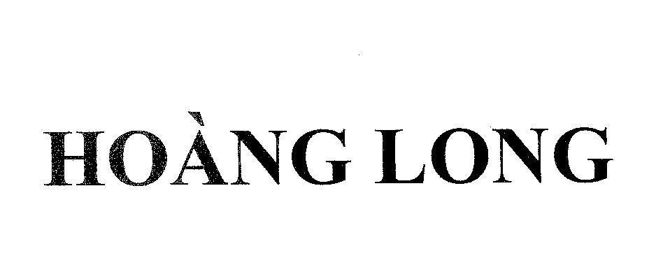 Mẫu nhãn hiệu Hoàng Long