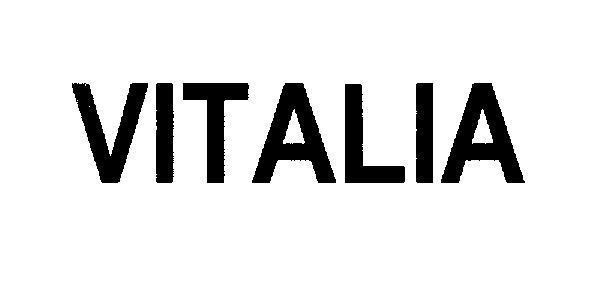Mẫu nhãn hiệu VITALIA