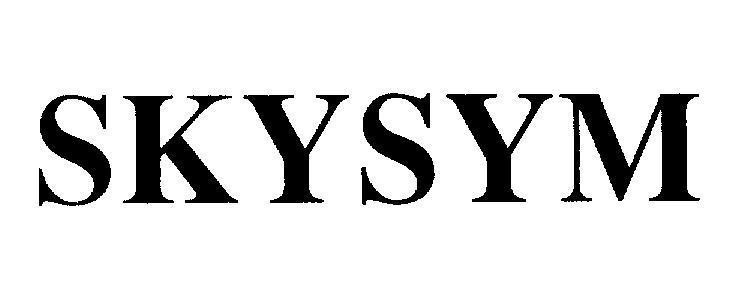 Mẫu nhãn hiệu SKYSYM