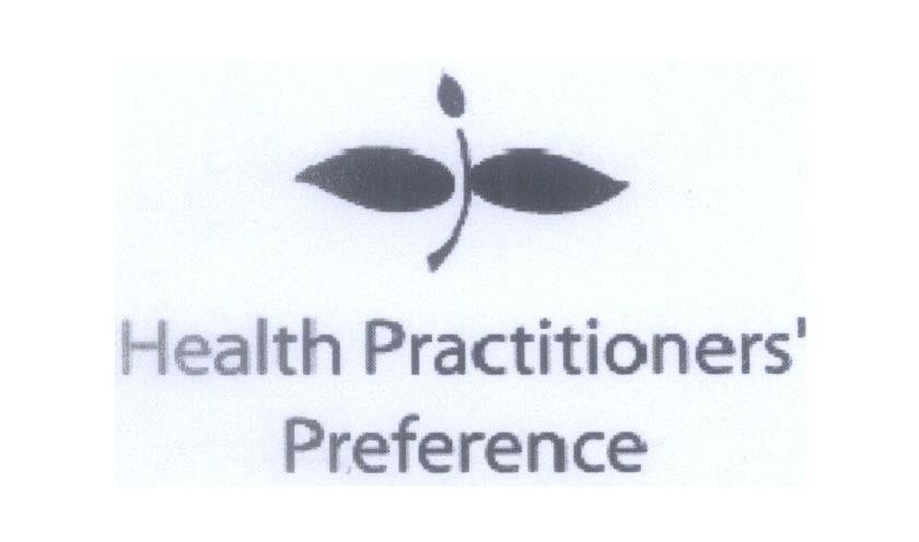 Mẫu nhãn hiệu Health Practitioners' Preference