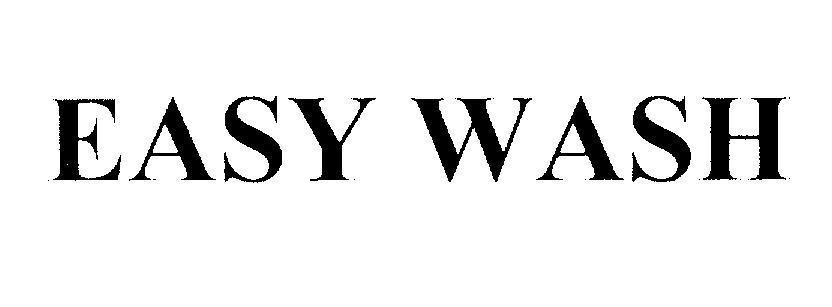 Mẫu nhãn hiệu EASY WASH