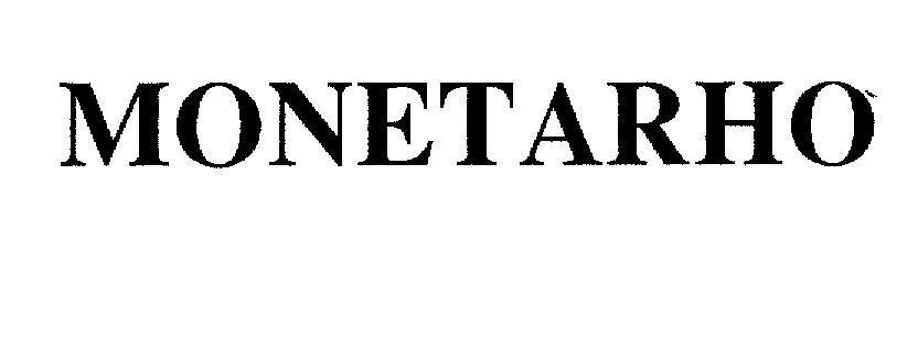 Mẫu nhãn hiệu MONETARHO