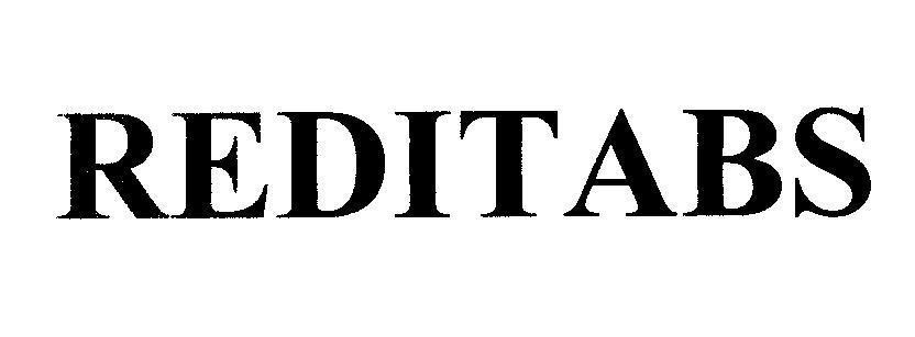 Mẫu nhãn hiệu REDITABS