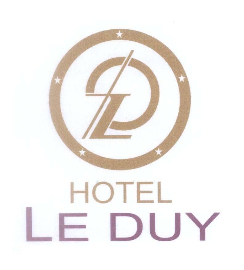 Mẫu nhãn hiệu LD L D HOTEL LE DUY