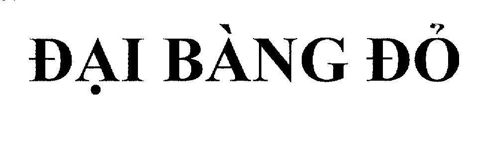 Mẫu nhãn hiệu Đại Bàng Đỏ
