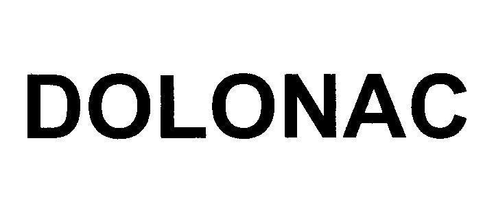 Mẫu nhãn hiệu DOLONAC