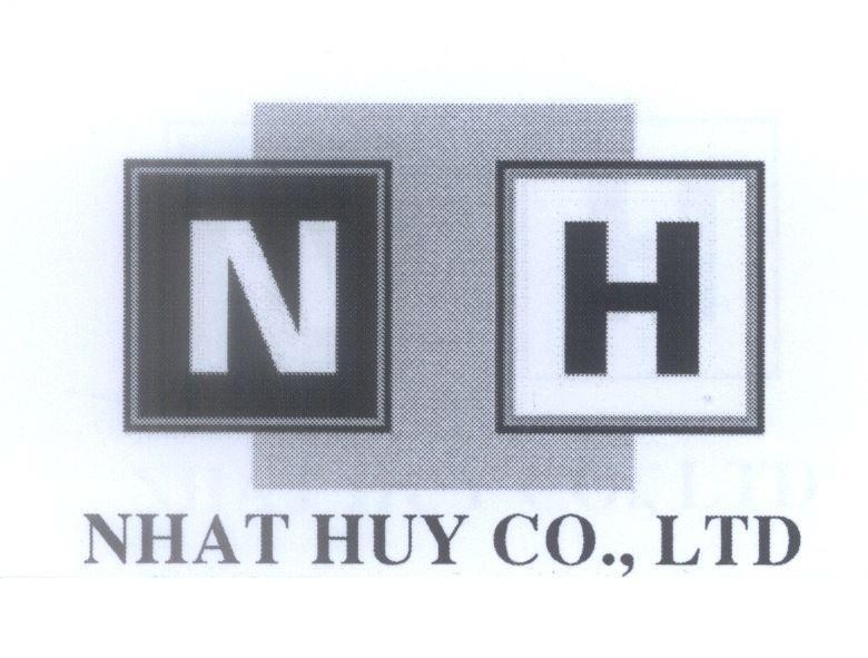 Mẫu nhãn hiệu NH NHAT HUY CO.,LTD