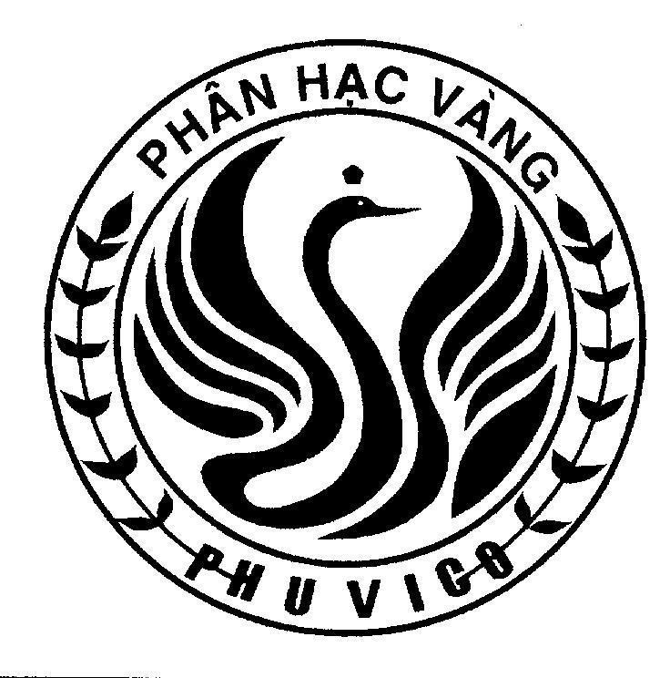 Mẫu nhãn hiệu Phân Hạc Vàng PHUVICO