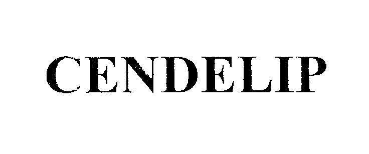 Mẫu nhãn hiệu CENDELIP