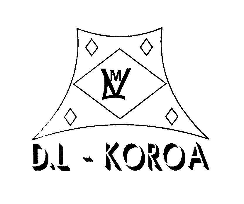 Mẫu nhãn hiệu LNVM D.L - KOROA