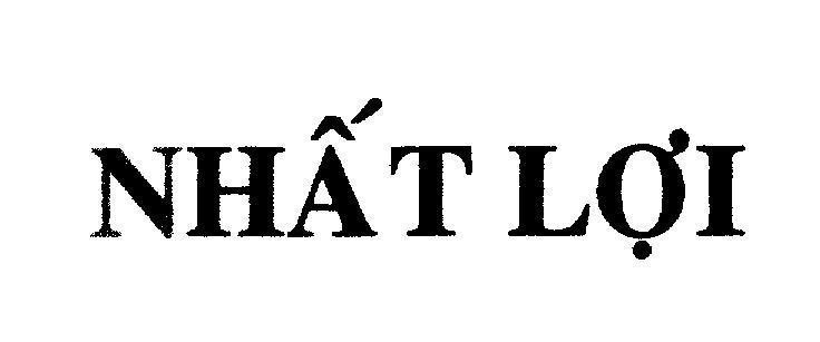 Mẫu nhãn hiệu Nhất Lợi