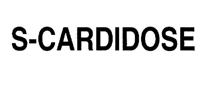 Mẫu nhãn hiệu S-CARDIDOSE
