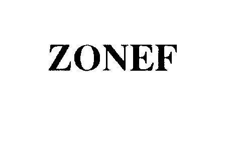 Mẫu nhãn hiệu ZONEF