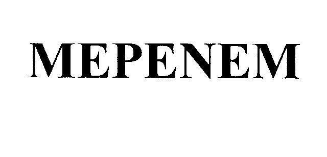 Mẫu nhãn hiệu MEPENEM