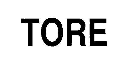 Mẫu nhãn hiệu TORE