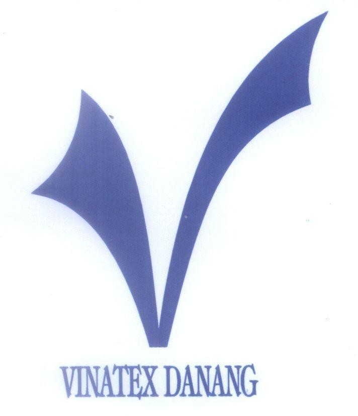 Mẫu nhãn hiệu V VINATEX DANANG