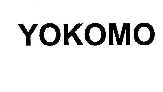 Mẫu nhãn hiệu YOKOMO