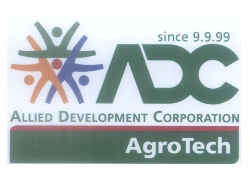 Mẫu nhãn hiệu ADC since 9.9.99 K ALLIED DEVELOPMENT CORPORATION AgroTech