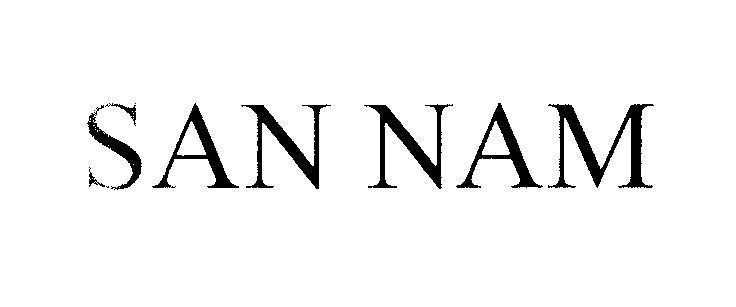 Mẫu nhãn hiệu SAN NAM