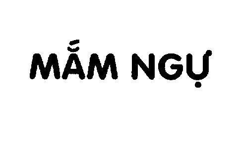 Mẫu nhãn hiệu Mắm Ngự