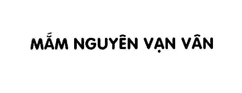 Mẫu nhãn hiệu Mắm Nguyên Vạn Vân