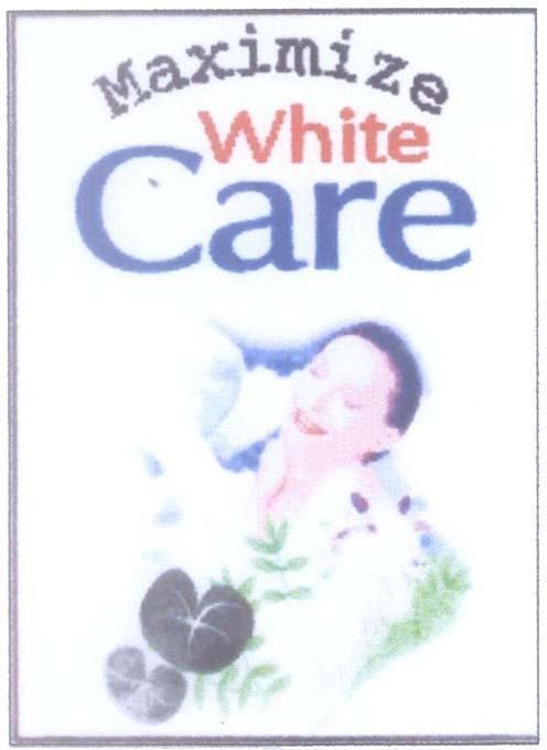 Mẫu nhãn hiệu Maximize White Care