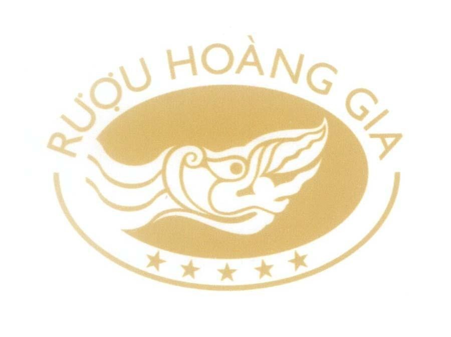 Mẫu nhãn hiệu Rượu Hoàng Gia
