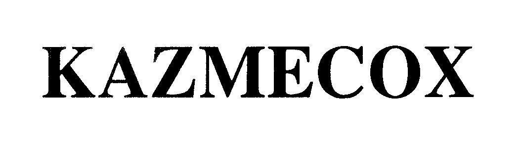 Mẫu nhãn hiệu KAZMECOX