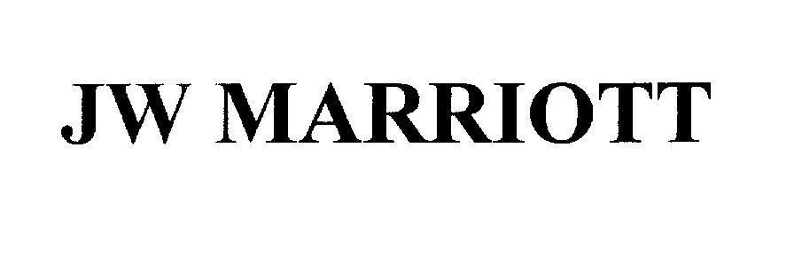 Mẫu nhãn hiệu JW MARRIOTT