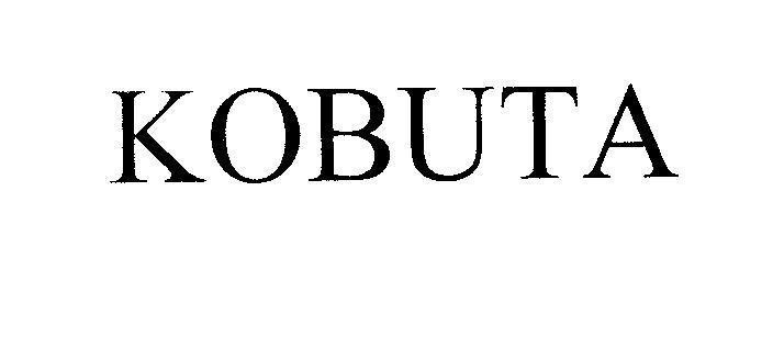 Mẫu nhãn hiệu KOBUTA