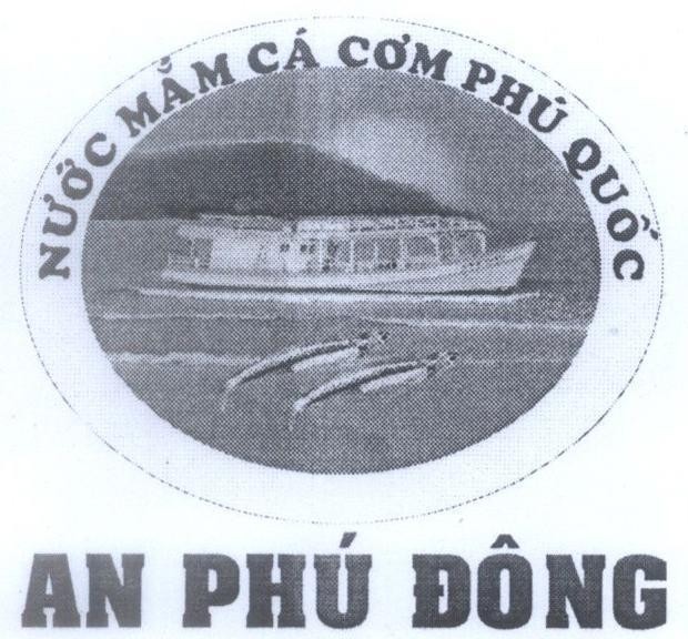 Mẫu nhãn hiệu An Phú Đông Nước mắm cá cơm Phú Quốc