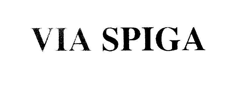 Mẫu nhãn hiệu VIA SPIGA
