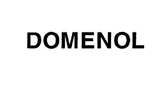 Mẫu nhãn hiệu DOMENOL