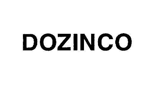 Mẫu nhãn hiệu DOZINCO