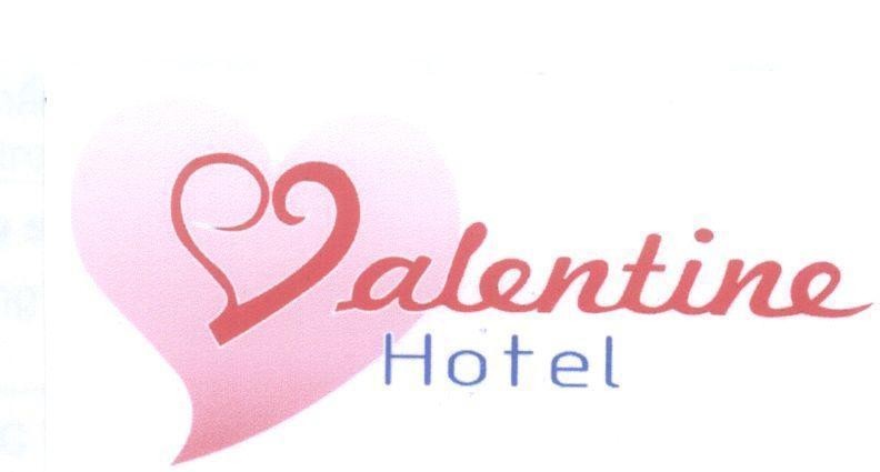Mẫu nhãn hiệu Valentine Hotel
