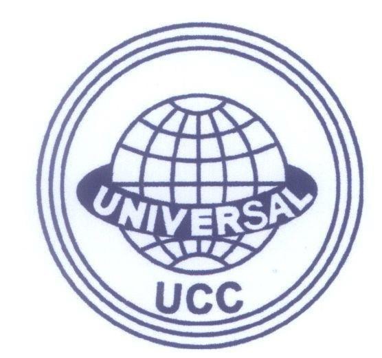 Mẫu nhãn hiệu UNIVERSAL UCC