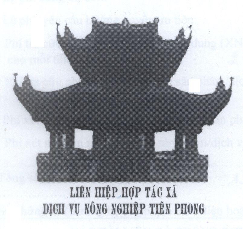 Mẫu nhãn hiệu Liên Hiệp Hợp Tác Xã Dịch Vụ Nông Nghiệp Tiên Phong