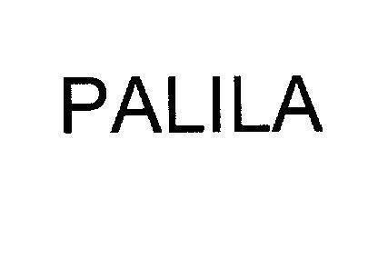 Mẫu nhãn hiệu PALILA