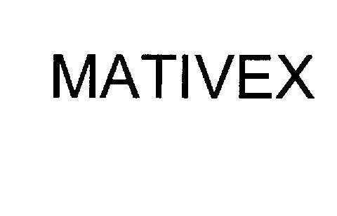 Mẫu nhãn hiệu MATIVEX