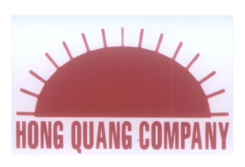 Mẫu nhãn hiệu HONG QUANG COMPANY