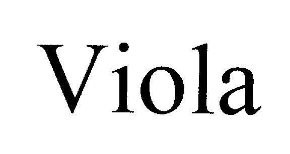 Mẫu nhãn hiệu Viola