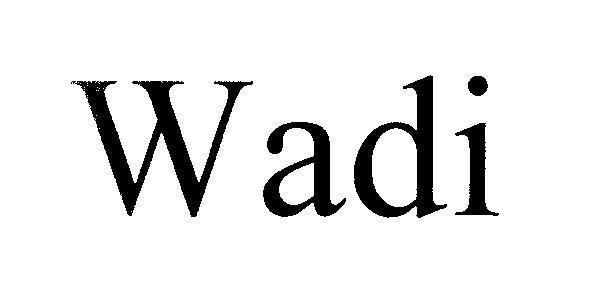 Mẫu nhãn hiệu Wadi