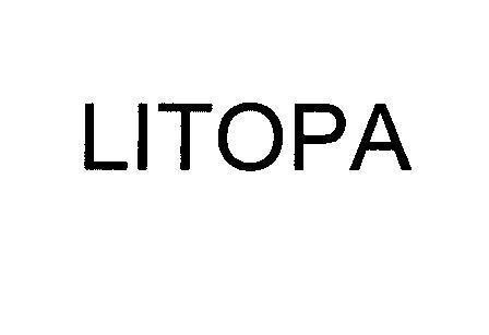 Mẫu nhãn hiệu LITOPA