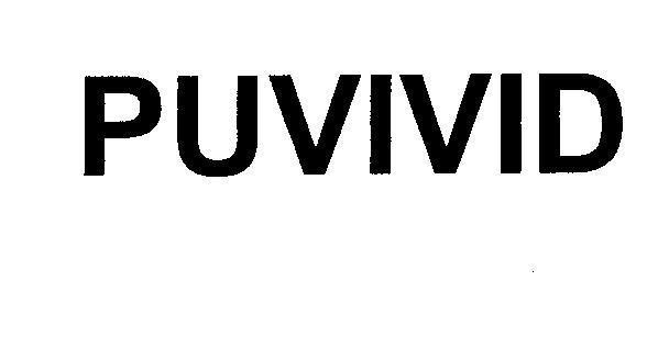 Mẫu nhãn hiệu PUVIVID