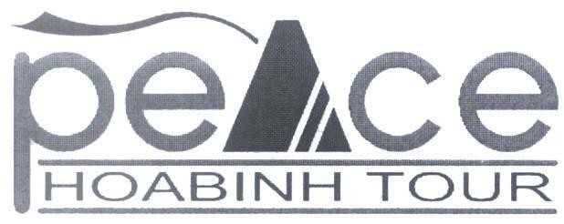 Mẫu nhãn hiệu peace HOABINH TOUR