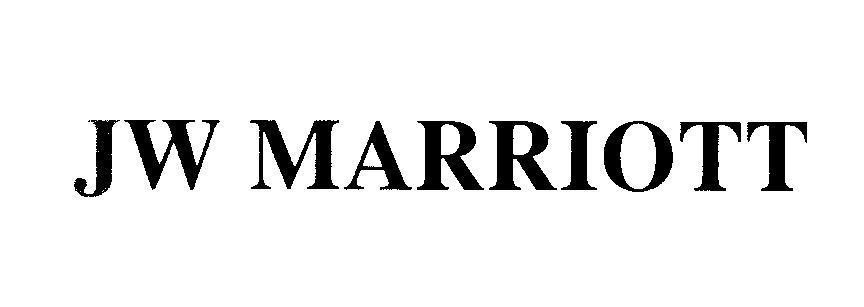 Mẫu nhãn hiệu JW MARRIOTT